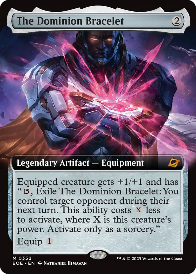 The Dominion Bracelet - Mythic Legendary Artifact — Equipment card from Edge of Eternities