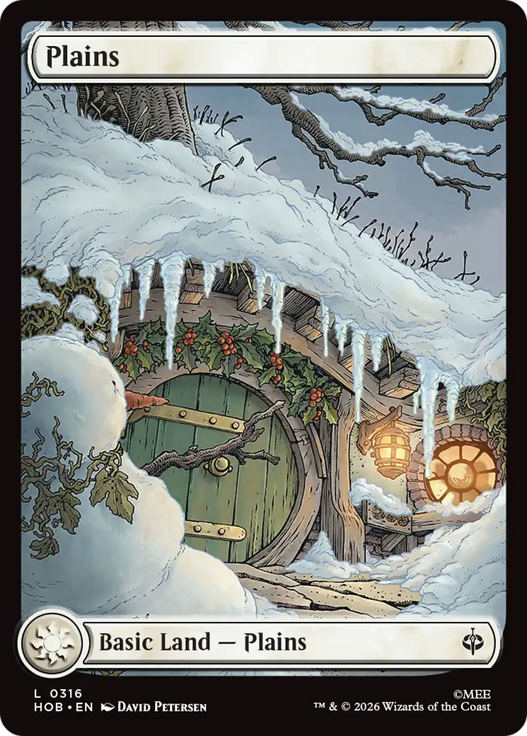 Plains - Common Basic Land — Plains card from The Hobbit