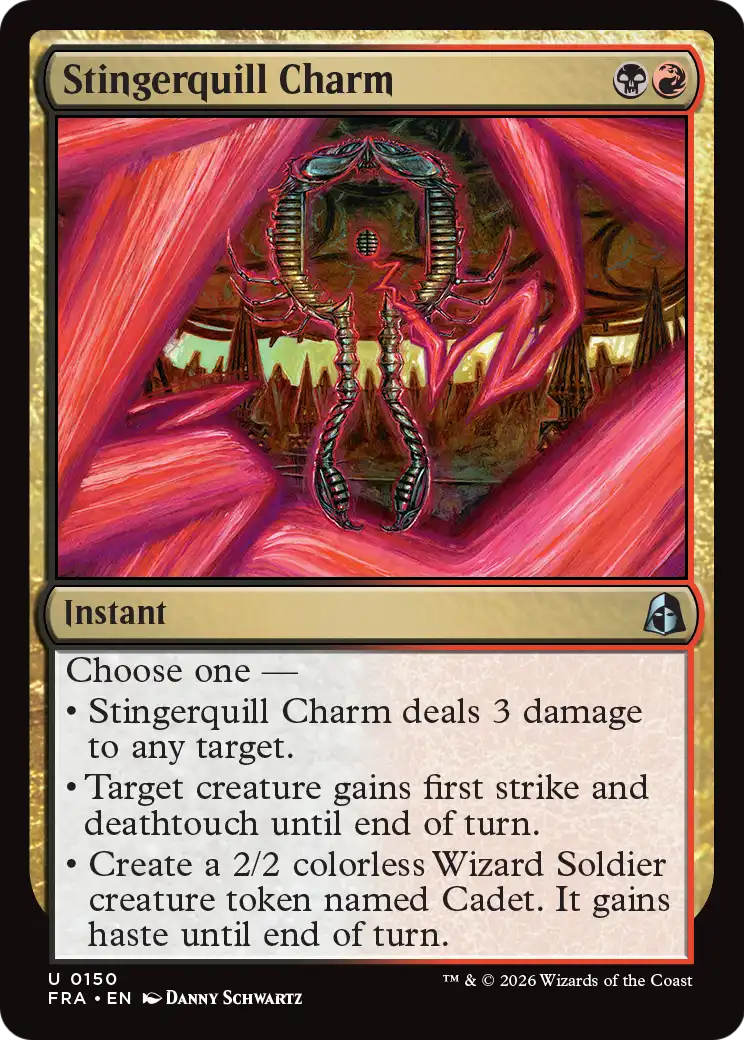Stingerquill Charm - Uncommon Instant card from Reality Fracture