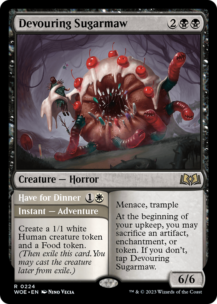 Image of card Devouring Sugarmaw // Have for Dinner