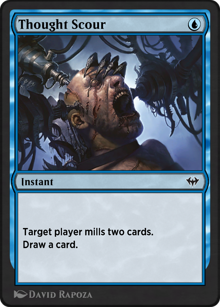 Thought Scour - Common Instant card from Arena Anthology 2