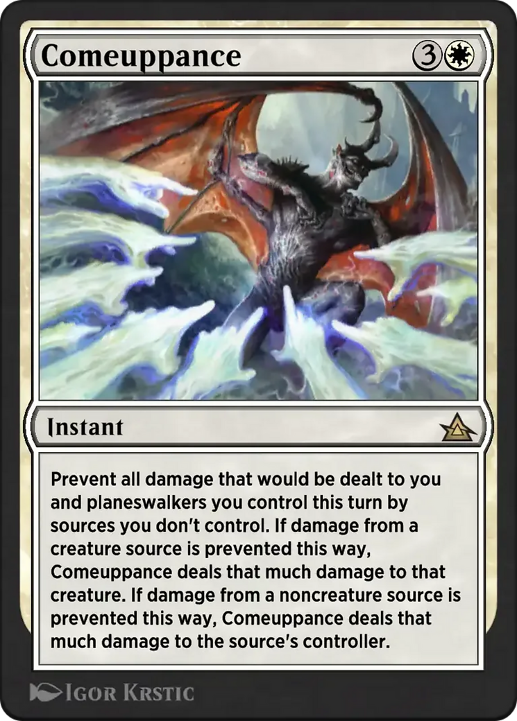 Comeuppance - Rare Instant card from Through the Omenpaths Bonus Sheet