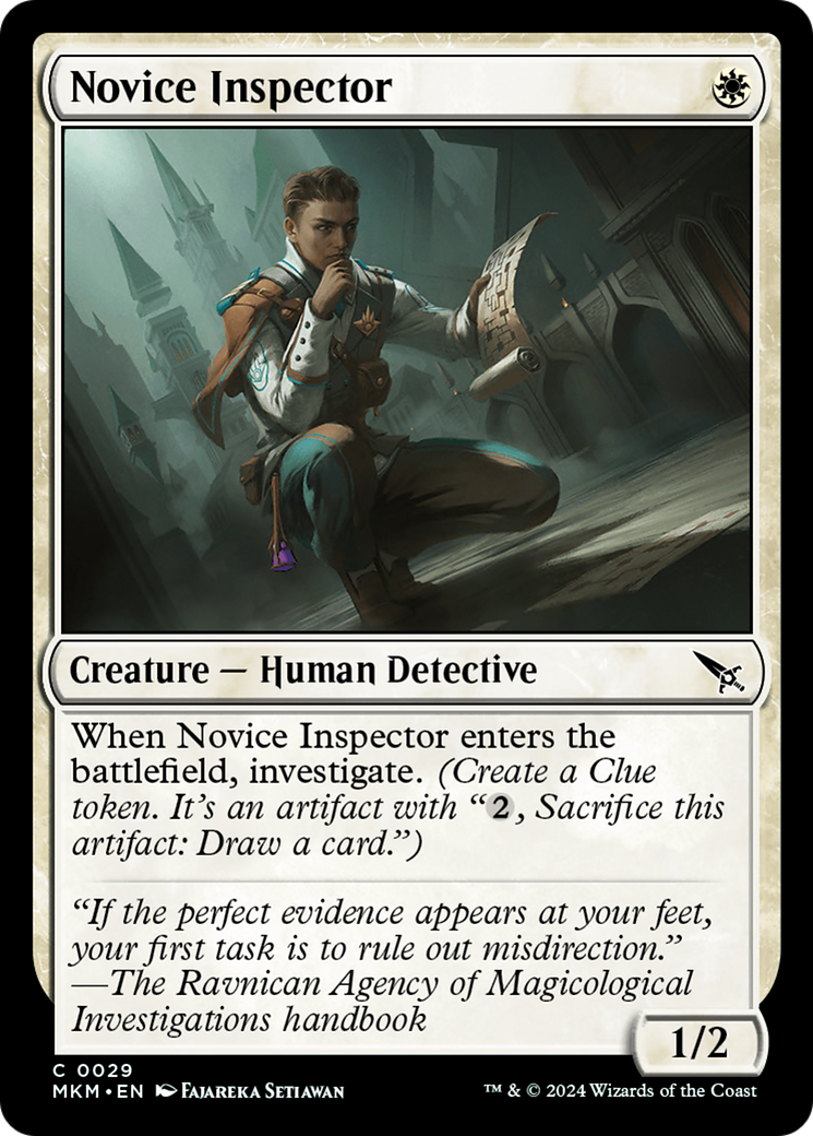 Image of card Novice Inspector