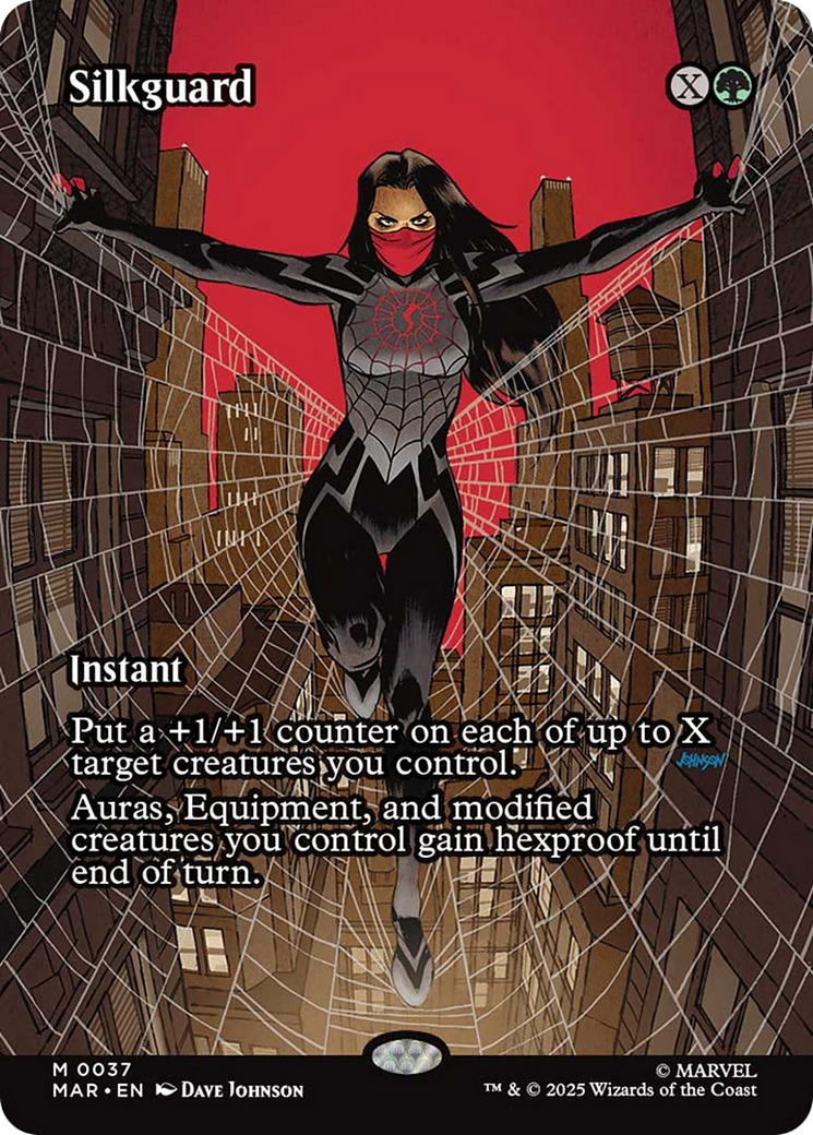 Silkguard - Mythic Instant card from Marvel Universe