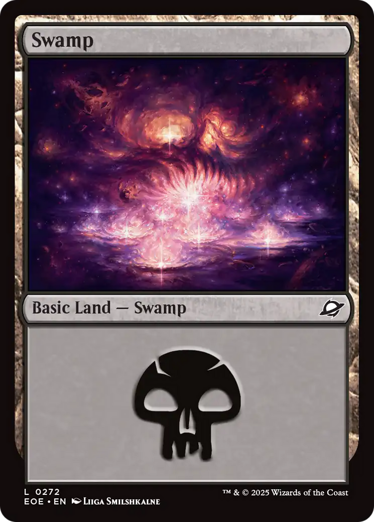 Swamp - Common Basic Land — Swamp card from Edge of Eternities