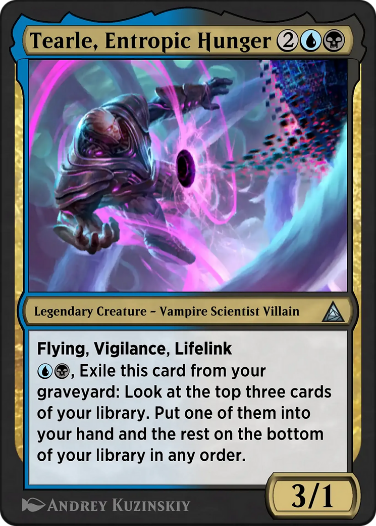 Morbius the Living Vampire - Uncommon Legendary Creature — Vampire Scientist Villain card from Through the Omenpaths