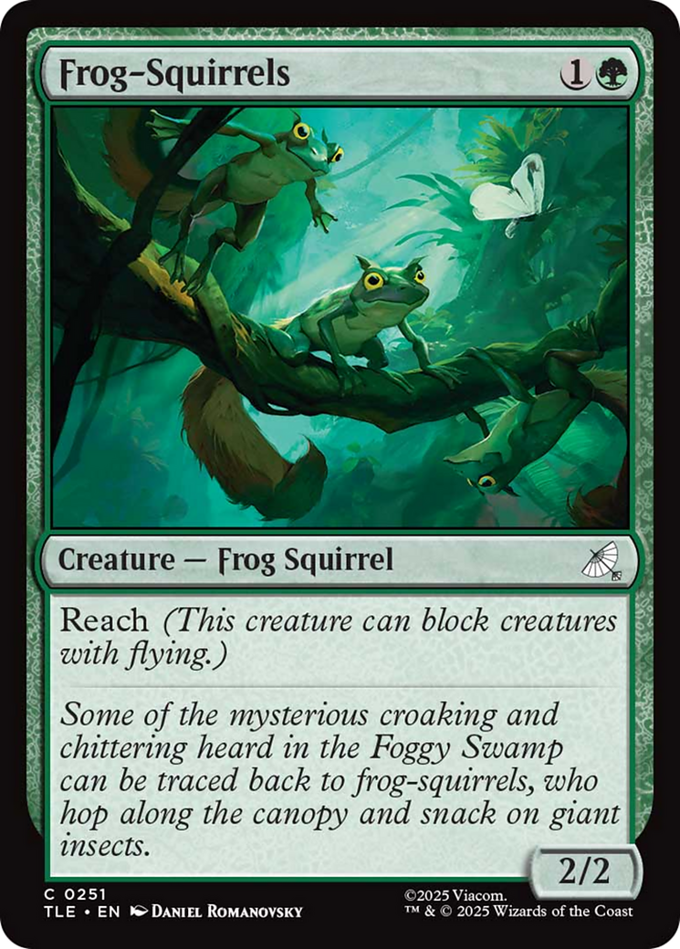 Frog-Squirrels - Common Creature — Frog Squirrel card from Avatar: The Last Airbender Eternal