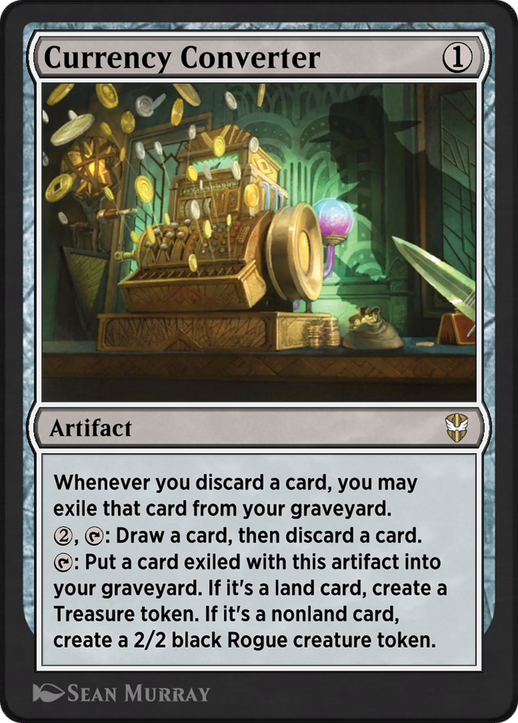 Currency Converter - Rare Artifact card from Arena Anthology 2
