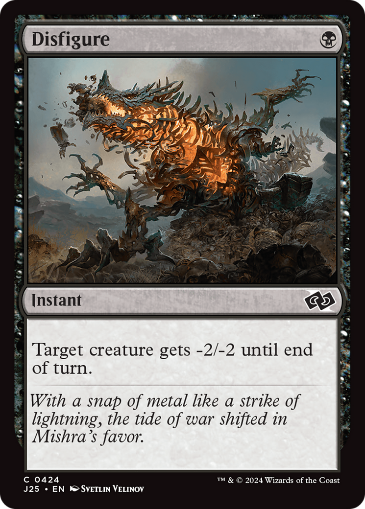 Disfigure - Common Instant card from Foundations Jumpstart