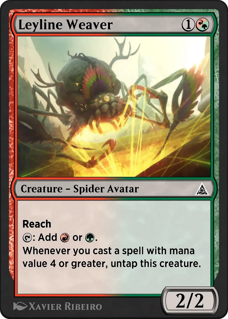 Spider Manifestation - Common Creature — Spider Avatar card from Through the Omenpaths