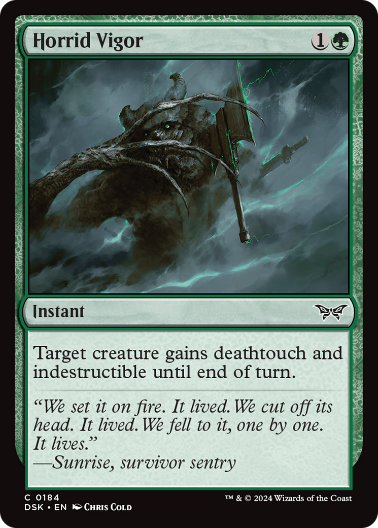 Image of card Horrid Vigor