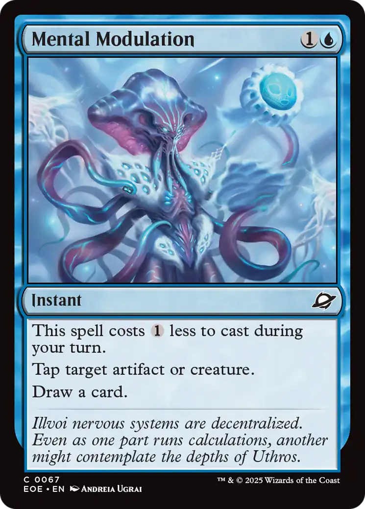 Mental Modulation - Common Instant card from Edge of Eternities