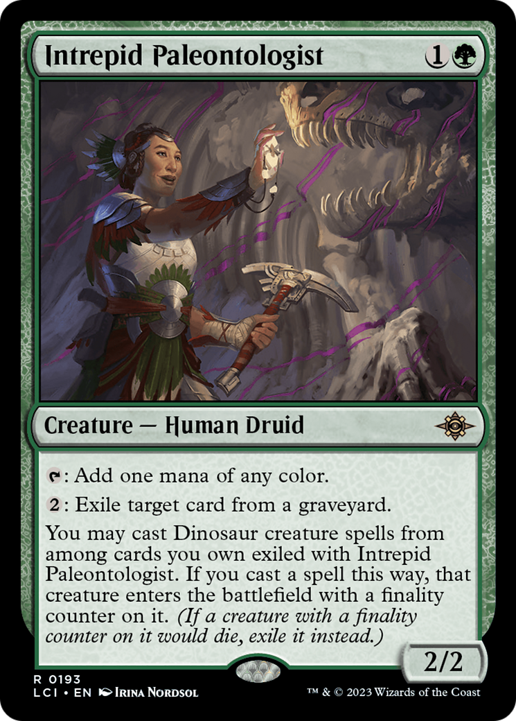 Image of card Intrepid Paleontologist