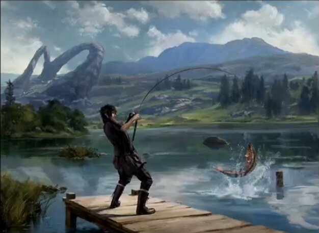 Sidequest: Catch a Fish // Cooking Campsite