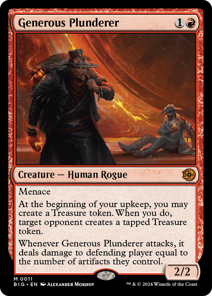 Image of card Generous Plunderer