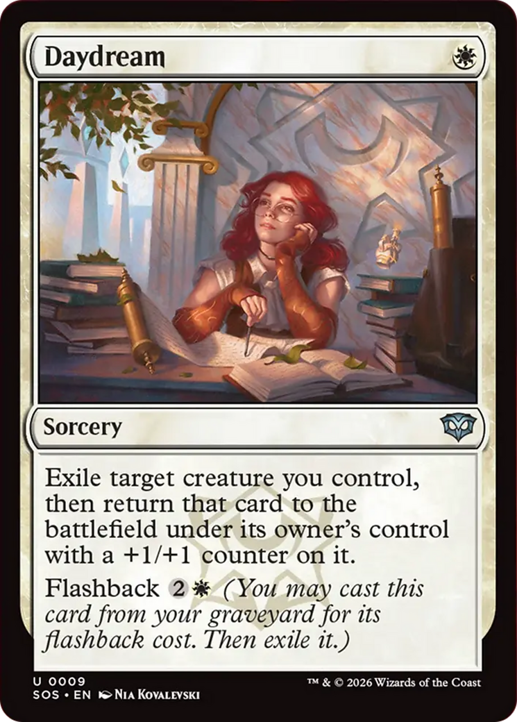 Daydream - Uncommon Sorcery card from Secrets of Strixhaven