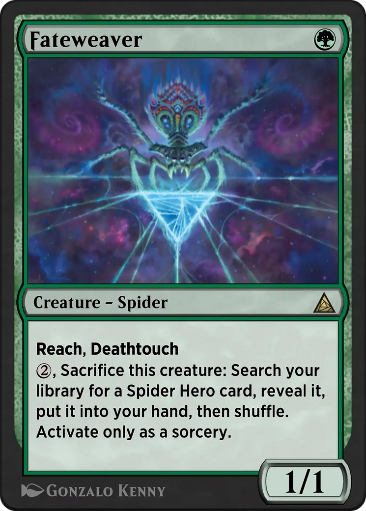 Radioactive Spider - Rare Creature — Spider card from Through the Omenpaths