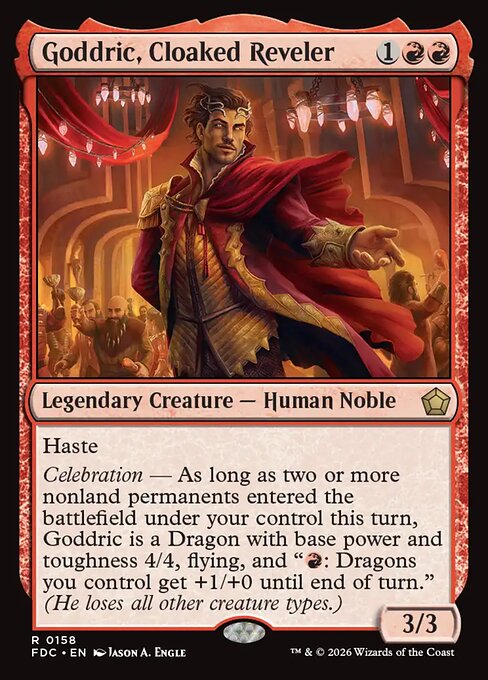 Image of Goddric, Cloaked Reveler