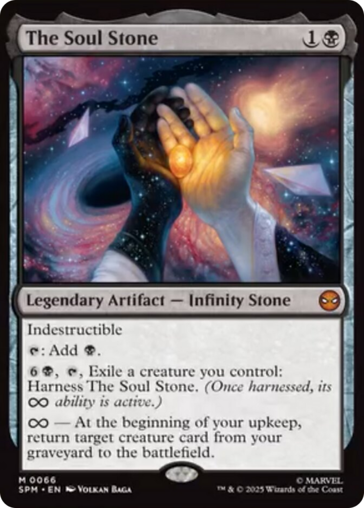 The Soul Stone - Mythic Legendary Artifact — Infinity Stone card from Marvel's Spider-Man