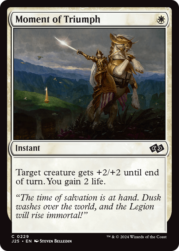Moment of Triumph - Common Instant card from Foundations Jumpstart