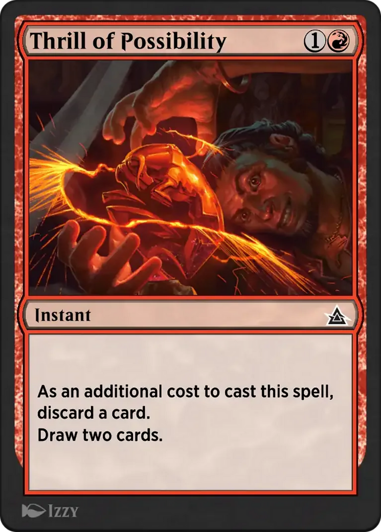 Thrill of Possibility - Common Instant card from Through the Omenpaths Bonus Sheet
