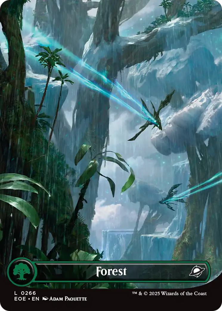 Forest - Common Basic Land — Forest card from Edge of Eternities