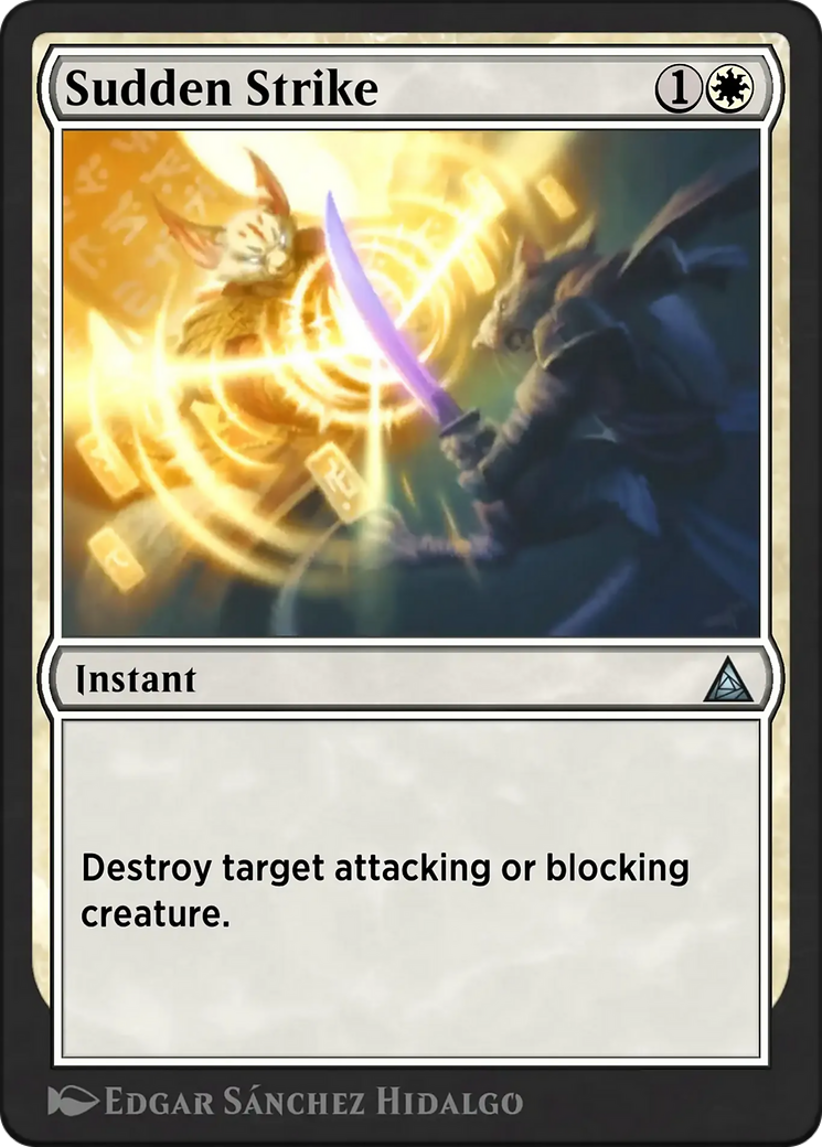 Sudden Strike - Uncommon Instant card from Through the Omenpaths