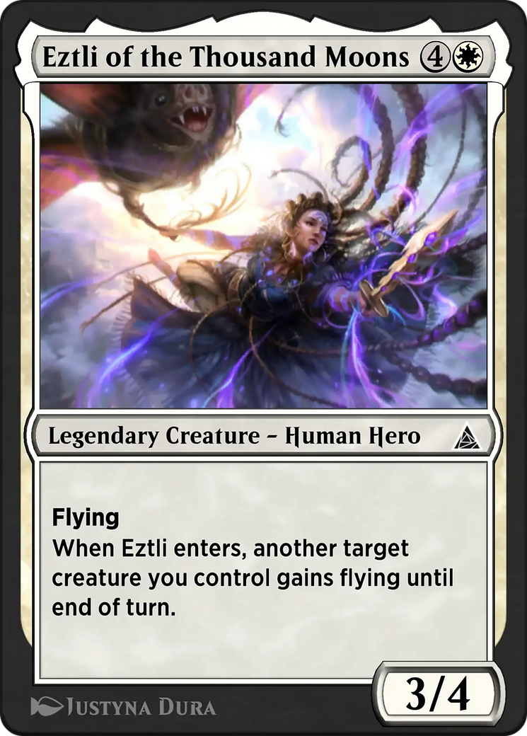 Starling, Aerial Ally - Common Legendary Creature — Human Hero card from Through the Omenpaths