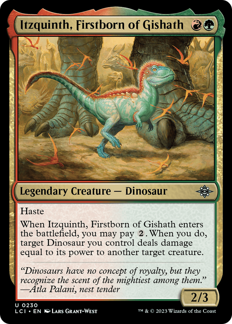 Image of card Itzquinth, Firstborn of Gishath