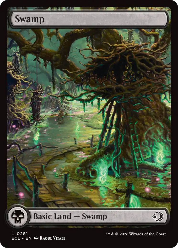 Swamp - Common Basic Land — Swamp card from Lorwyn Eclipsed