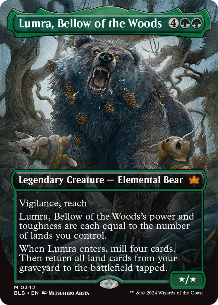 Image of card Lumra, Bellow of the Woods