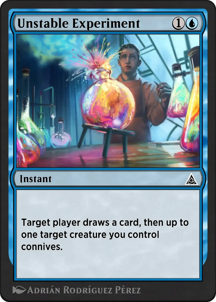 Unstable Experiment - Common Instant card from Through the Omenpaths