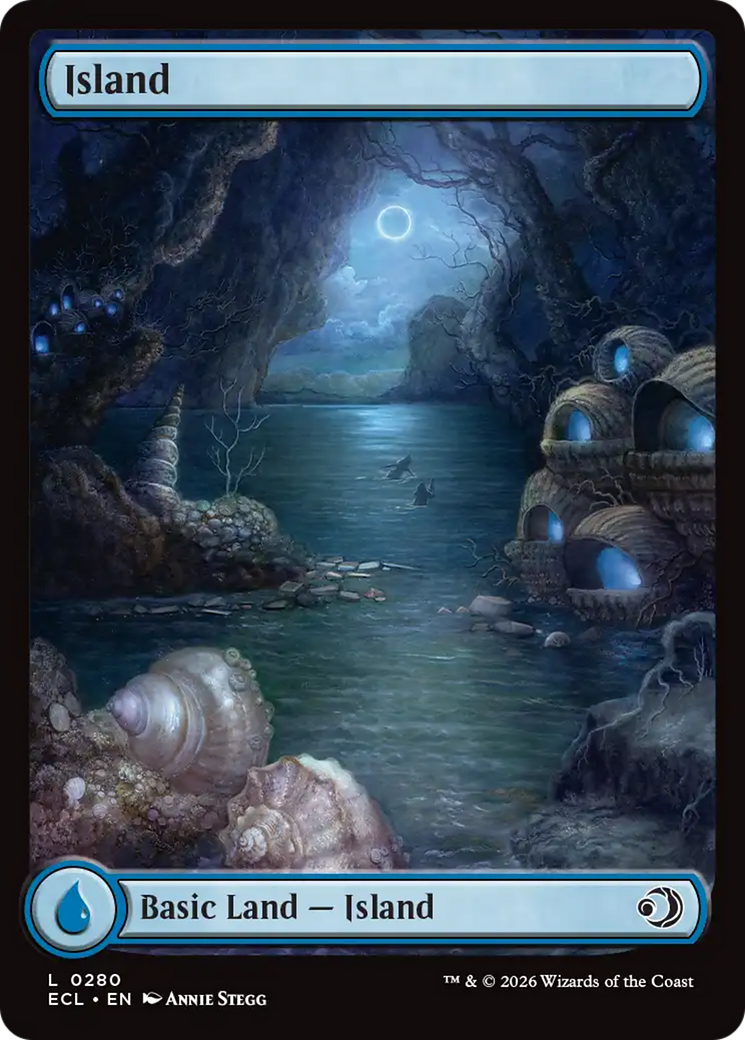 Island - Common Basic Land — Island card from Lorwyn Eclipsed