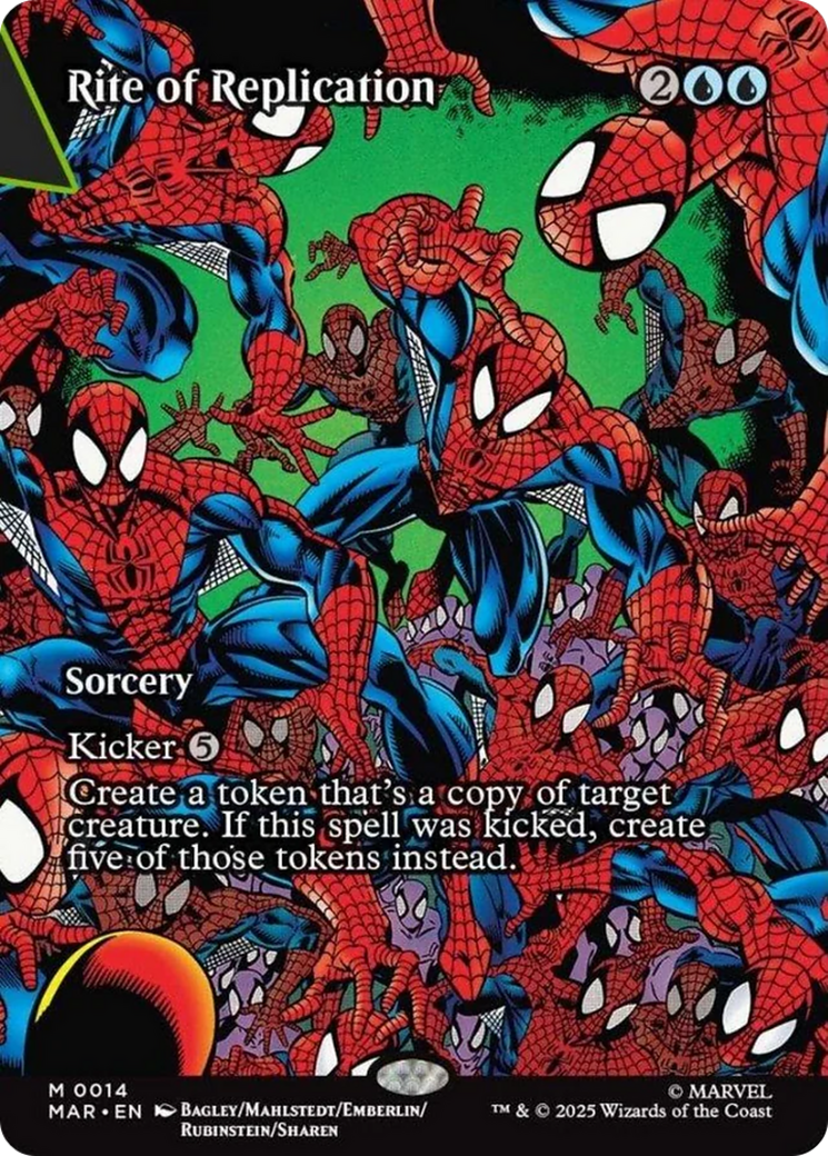 Rite of Replication - Mythic Sorcery card from Marvel Universe