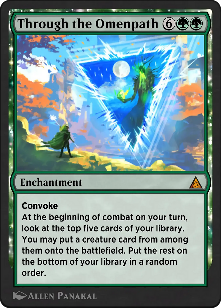 Web of Life and Destiny - Mythic Enchantment card from Through the Omenpaths