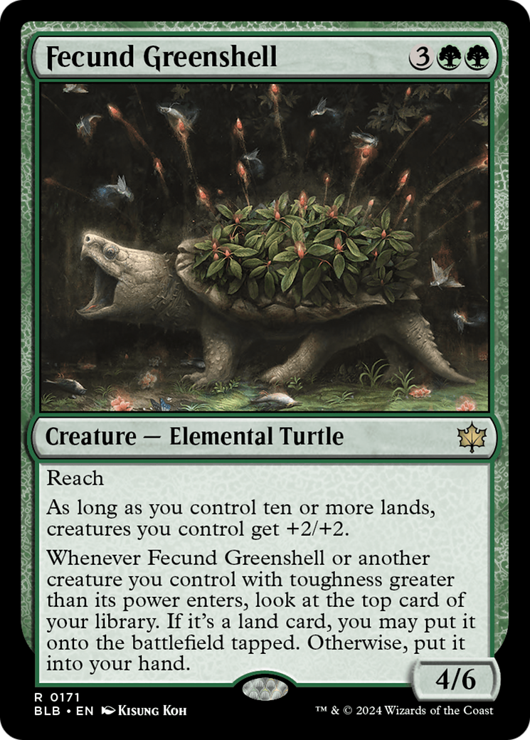 Image of card Fecund Greenshell