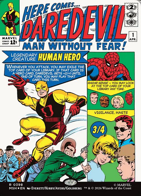 Daredevil, Man Without Fear