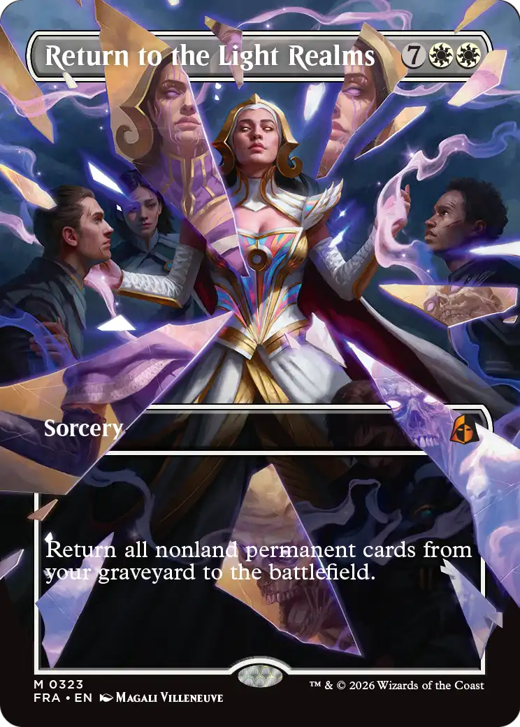 Return to the Light Realms - Mythic Sorcery card from Reality Fracture