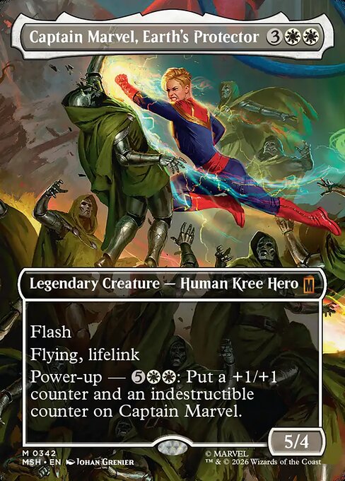 Captain Marvel, Earth's Protector