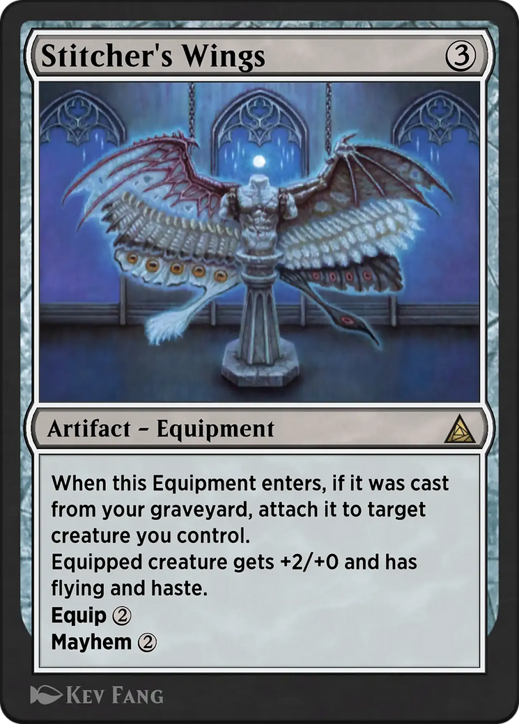 Rocket-Powered Goblin Glider - Rare Artifact — Equipment card from Through the Omenpaths