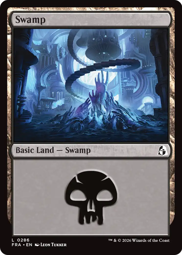 Swamp - Common Basic Land — Swamp card from Reality Fracture