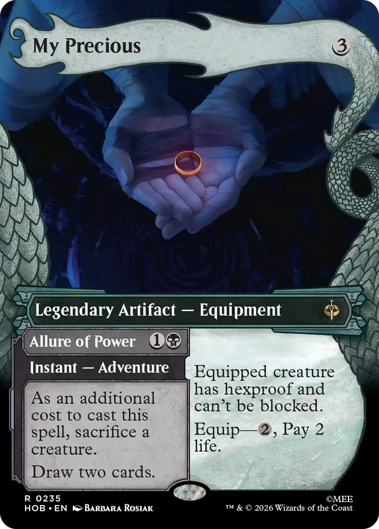 My Precious // Allure of Power - Rare Instant — Adventure card from The Hobbit