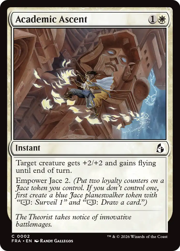 Academic Ascent - Common Instant card from Reality Fracture