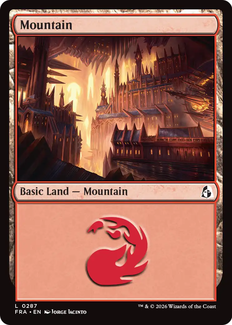 Mountain - Common Basic Land — Mountain card from Reality Fracture
