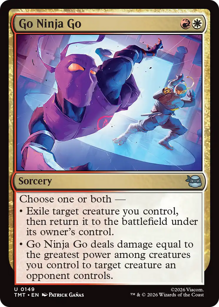 Go Ninja Go - Sorcery used in Jeskai Control main decks