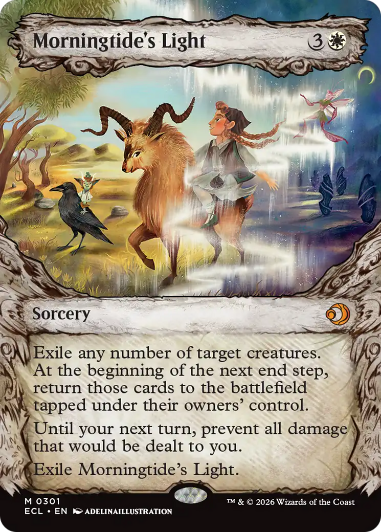 Morningtide's Light - Mythic Sorcery card from Lorwyn Eclipsed