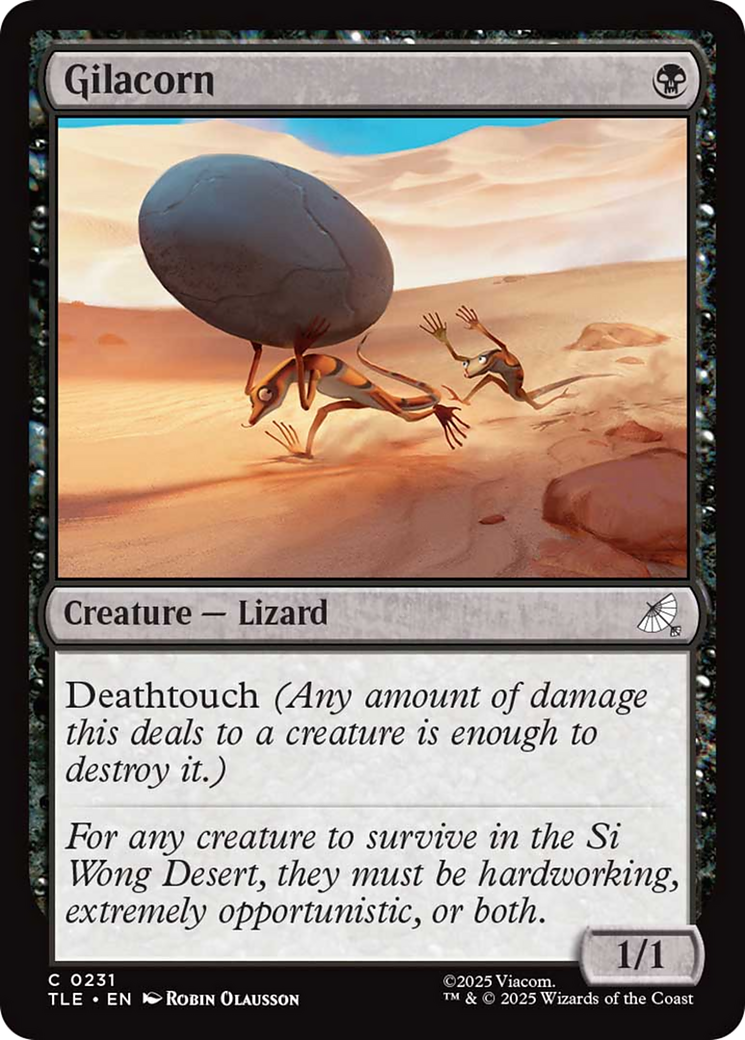 Gilacorn - Common Creature — Lizard card from Avatar: The Last Airbender Eternal