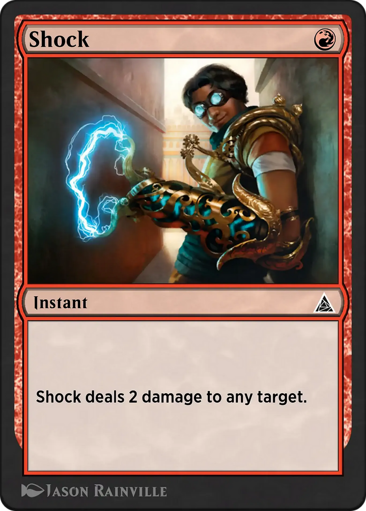 Shock - Common Instant card from Through the Omenpaths