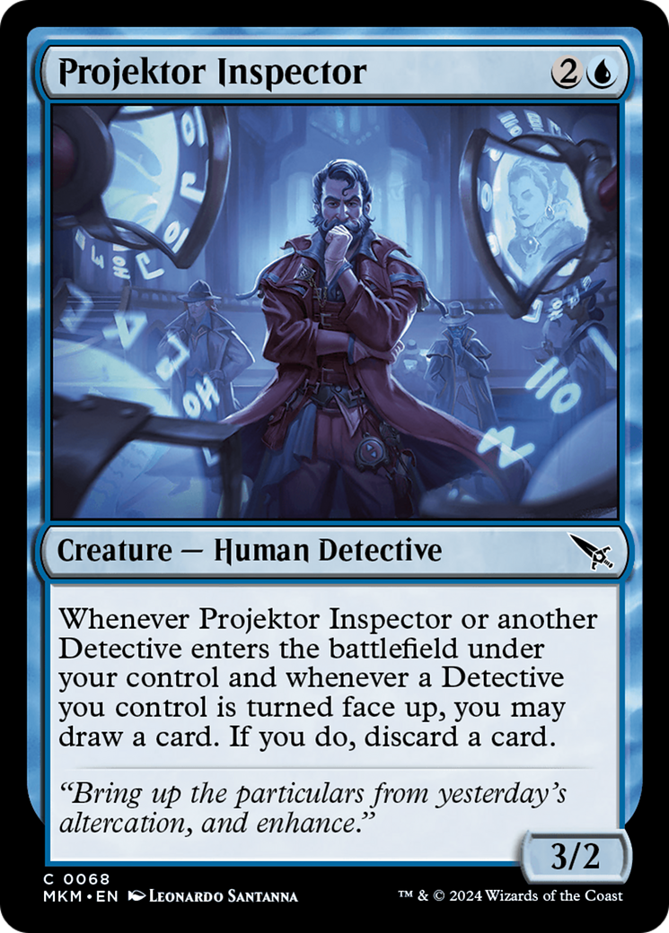 Image of card Projektor Inspector