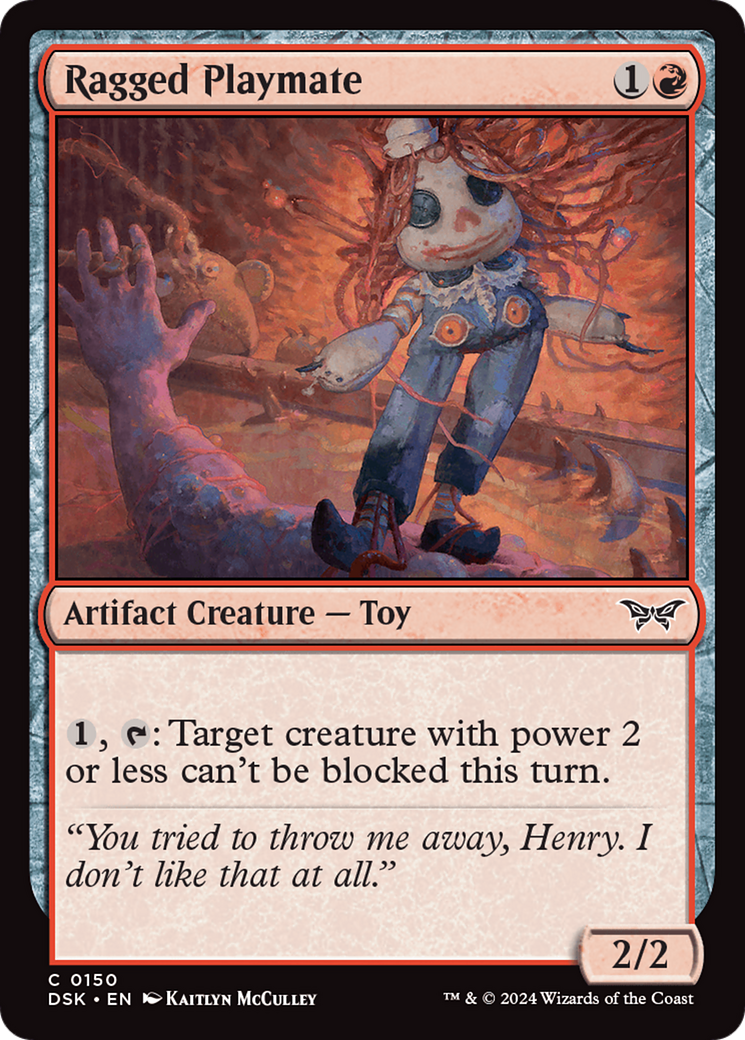 Image of card Ragged Playmate
